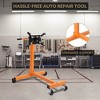 Rotating Engine Stand - 1000LBS Capacity, Built to Last, Tight and Secure, 360 Degree Adjustable Head, Movable and Lockable - 4 of 4