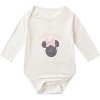 Disney Minnie Mouse Baby Girls 4 Pack Bodysuit with Booties, Hat and Pants Set for Infant - 2 of 4