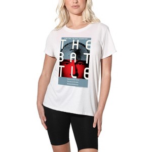 Women's Star Trek Tng Season 1 Episode 9 Loose T-Shirt White - 1 of 4