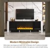 68.1" TV Stand with 34.2" Electric Fireplace, Sideboard Cabinet with 2 Cabinets, Buffet Table for Living Room or Entryway - 4 of 4