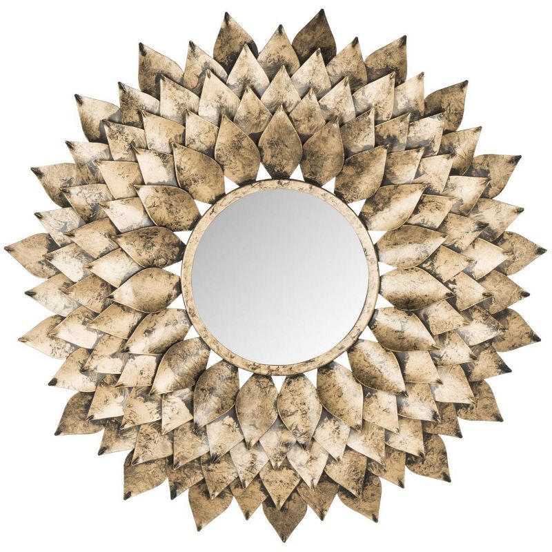 Provence Sunburst Mirror - Gold - Safavieh., 1 of 4