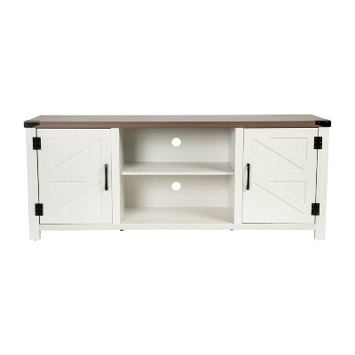 59" Barn Door Style TV Stand for TVs up to 65" - Merrick Lane