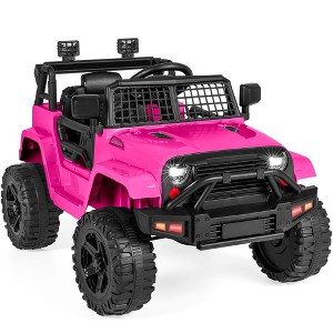 Best Choice Products 12V Kids Ride On Truck Car w/ Parent Remote Control, Spring Suspension, LED Lights - 1 of 4