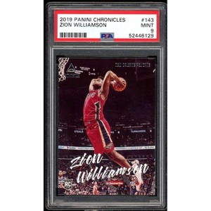 Zion Williamson Rookie Card 2019-20 Panini Chronicles #143 PSA 9 - 1 of 2