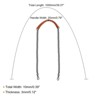 Unique Bargains Metal Corrosion-Resistant PU Leather Purse Flat Chain Strap - 2 of 4