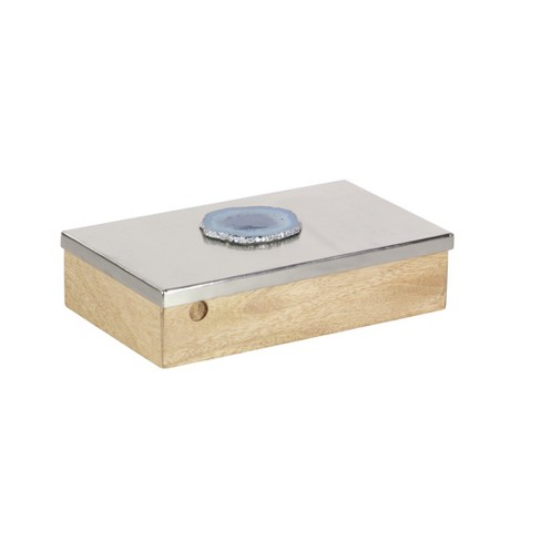 Umbra Mini Stowit Jewelry Box Natural/ White