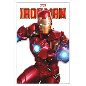 Trends International Marvel Comics - Iron Man Feature Series Framed Wall Poster Prints - 1 of 4