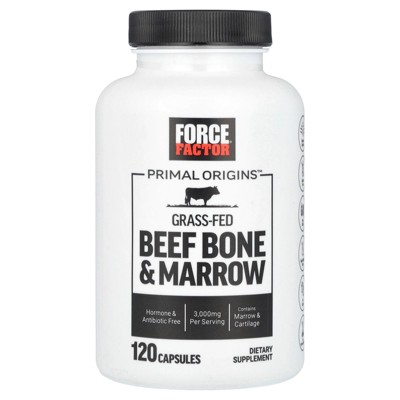Force Factor Primal Origins™ Grass-Fed Beef Bone & Marrow, 120 Capsules