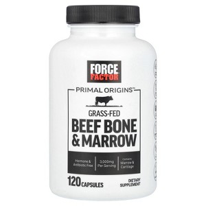 Force Factor Primal Origins™ Grass-Fed Beef Bone & Marrow, 120 Capsules - 1 of 2