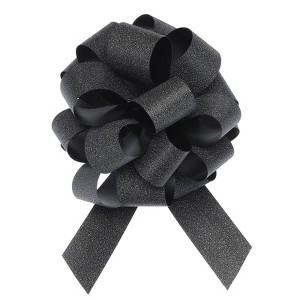 Unique Bargains Glitter Bright Gift Wrapping Large Pull Bow for Christmas Decoration 20 Pcs - 1 of 4