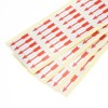 Unique Bargains Industrial Work Inspection Indicator Long Arrow Self-Adhesive Labels 1.5"x 0.4" Red - 4 of 4