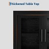 TackView 70.8" Sideboard Buffet Cabinet with Storage, Mid-Century Modern Accent Cabinet with 4 Doors,for Living Room, Kitchen, Hallway - 3 of 4