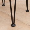 DENALI INDUSTIAL WOOD AND METAL BARSTOOL - 3 of 4