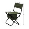 VisioGear Outdoor Portable Chairs, 4-piece Folding Outdoor Chair with Storage Bag, Portable Chair for Outdoor Camping, Green, 19.3"*15.35"*30.5" - 2 of 4