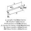 Amerock Coble Pull for Cabinets, Drawers, and Furniture - 3 of 4