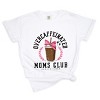 Simply Sage Market Coquette Overcaffeinated Moms Club Garment Dyed Tee - 2 of 4