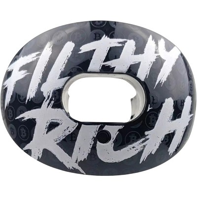 Battle Sports Filthy Rich Oxygen Lip Protector Mouthguard - Black