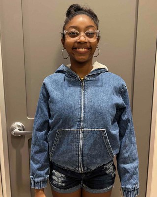 Target girls jean jacket online