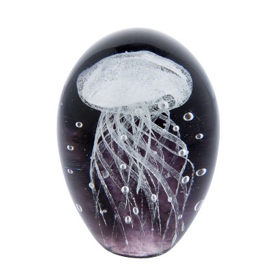 Beachcombers Jellyfish with Purple Glass