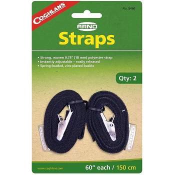 Coghlan's Arno Straps (2 Count), Woven 0.75" Polyester, Camping Hiking Survival