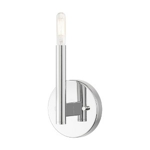 Livex Lighting Copenhagen 1 - Light Wall Light in  Polished Chrome - 1 of 4