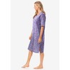 Dreams & Co. Women's Plus Size Short-Sleeve Sleepshirt - image 4 of 4