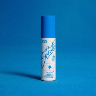 Vacation Super Spritz Face Mist - Spf 50 - 2.2 Fl Oz : Target