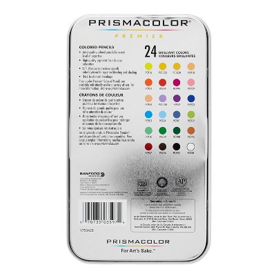 Prismacolor 24-Count Assorted Soft Core Colored Pencils