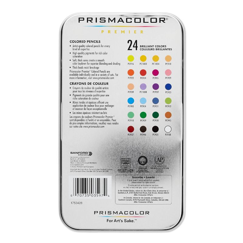 Prismacolor Premier 24pk Colored Pencils, 6 of 11