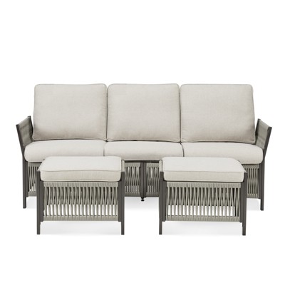 Buenhomino Patio Furniture Wicker Outdoor Conversation Set