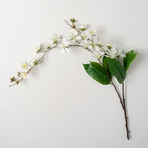 Sullivans 41" Artificial White Peach Blossom Stem - 1 of 2