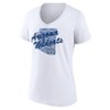 NCAA Arizona Wildcats Women's V-Neck White T-Shirt - 2 of 3