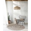 Hauteloom Beata Round Faux Jute Rug - 2 of 3