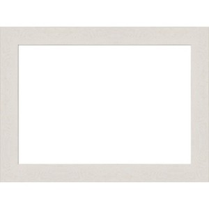 Amanti Art Rustic Plank Espresso Narrow Framed Dry Erase Magnetic Board - 1 of 4