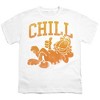 Boys' Neon Chill T Shirt White X Large - 2 of 4
