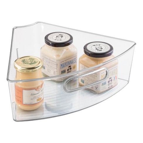 Mdesign Lazy Susan Kitchen Food Storage Organizer Bin - 6 Pack - Clear :  Target