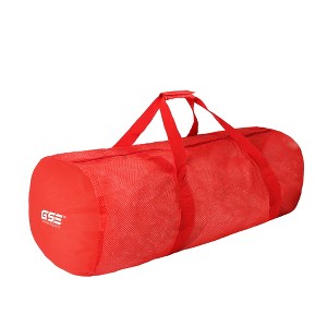 Generic Red Heavy-Duty Large Mesh Sports Duffle Bag, Dry Bag, Diving Equipment Scuba Bag - 1 of 4