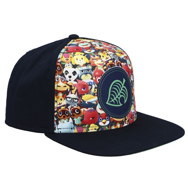 Animal Crossing Characters and Logo Navy Youth Hat, 4 of 7