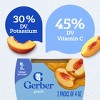 Gerber Baby Food Stage 2 Peach Puree Tub - 2ct/4oz Each - 3 of 4