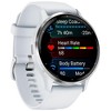 Garmin Venu 3 Fitness GPS Smartwatch Silver Steel Bezel Whitestone Case +Warranty Kit - 4 of 4