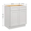 LOVMOR in Plywood Soft-Close Bath Vanity Cabinet without Top for Kitchen, Bathroom, Living Room - 4 of 4