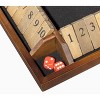 WE Games 4 Player Travel Shut The Box Board Game, 8.5 in. - 4 of 4