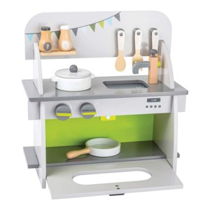 Small Foot Wooden Compact Kitchen Playset - 1 of 4