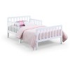 PAGED Toddler Bed Wooden Baby Bed Frame with 4 Side Guardrails and Slatted Deisgn for Bedroom - 2 of 4