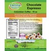 Larissa Veronica Chocolate Espresso Colombian Coffee (Gourmet, Naturally Flavored, Whole Coffee Beans) (16 oz, ZIN: 567052) - 2 of 4