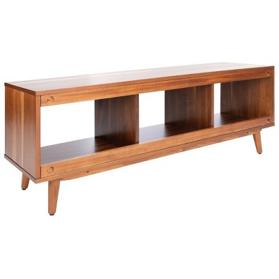 Cricket Retro Chic Open Shelf Mahogany Media Stand - Natural Acacia