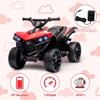Acekool Kids 6V ATV 4 Wheeler Ride-On Toy with Music, Foot Pedal, Wear-Resistant Wheels, Battery Powered Electric Quad Car - 4 of 4