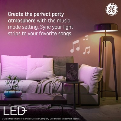 32ft Multicolor LED Light Strip with Remote and Music Sync