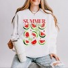 Simply Sage Market Watermelon Chart Summer Vibes Lightweight Garment Dyed Sweatshirt - 2 of 4