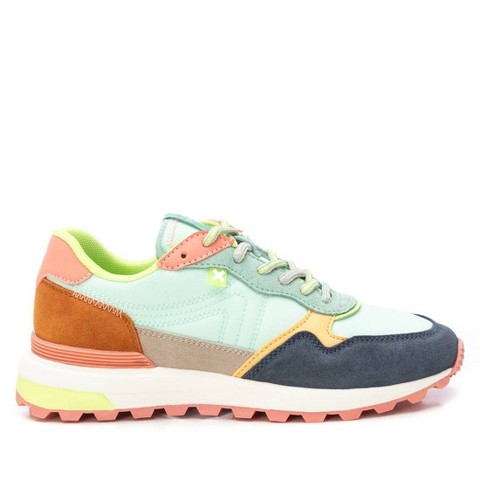 Женские кроссовки XTI Women's Casual Multicolor Sneakers 143663 Aqua 5.5